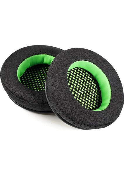 Edıfıer Hecate G4 Için 2 Adet Mesh Kulak Yastıkları Edıfıer Hecate G4 Için (Siyah Yeşil) (Yurt Dışından)