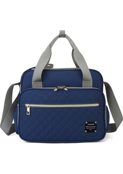 Büyük Kapasiteli Moda Çok Fonksiyonlu Su Geçirmez Eğimli Omuz Çantası Mumya Çanta (Yurt Dışından)