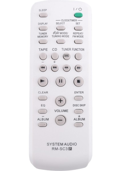 CD Hıfı Sistem Ses Uzaktan Kumandası Rm-Sc3 RM-SC30 RM-SC50 RM-SC55 MHC-RG29 MHC-RG490S -EH10 -U1 -Cpz1 (Yurt Dışından) modelleri