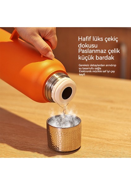 BOBOROOM316 Paslanmaz Çelik Termos Bardak Açık Spor Büyük Kapasiteli Su Şişesi (Yurt Dışından) fırsatları