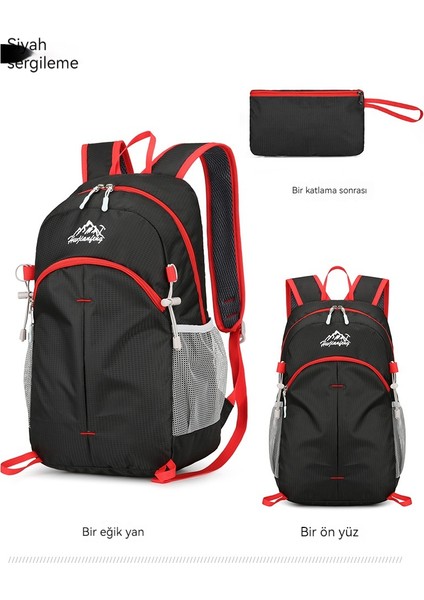 Ultra Hafif Büyük Kapasiteli Açık Spor Sırt Çantası Katlanabilir Depolama Çantası (Yurt Dışından) modelleri