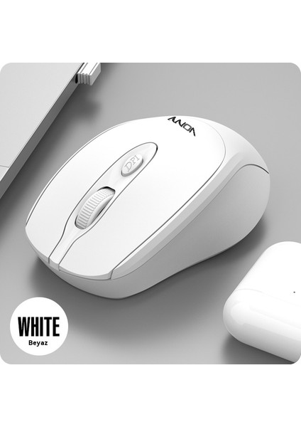 Bluetooth Sessiz Kablosuz Fare (Yurt Dışından)