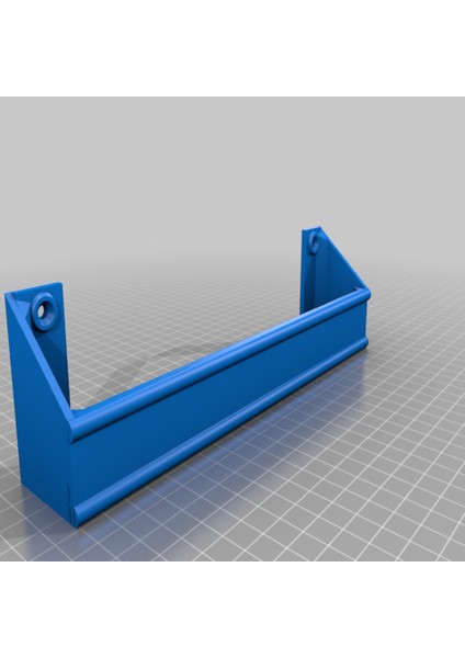 Tava Kapağı Rafı (Sadece Plastik Aparattır!!!) 3D