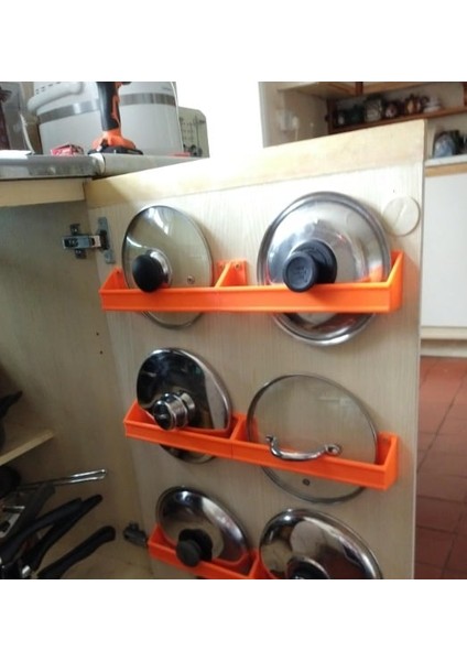 Tava Kapağı Rafı (Sadece Plastik Aparattır!!!) 3D modelleri