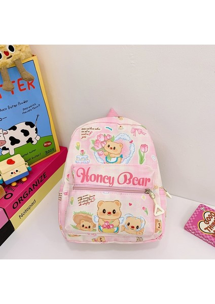 Bal Ayısı Anaokulu Sevimli Okul Çantası (Yurt Dışından)