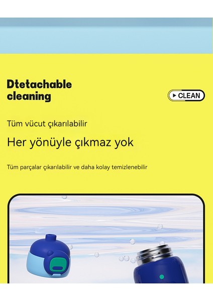 Anaokulu Çocuk Termos Bardak Karikatür Pipet (Yurt Dışından) fırsatları