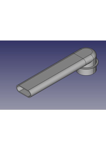 Mösyö Mutfağı Akıllı Buhar Borusu (Sadece Plastik Aparattır!!!) 3D