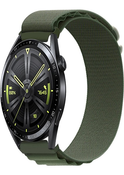 Huawei Watch Gt3 46MM Uyumlu Kordon Alpine Loop Döngü Spor Kayış