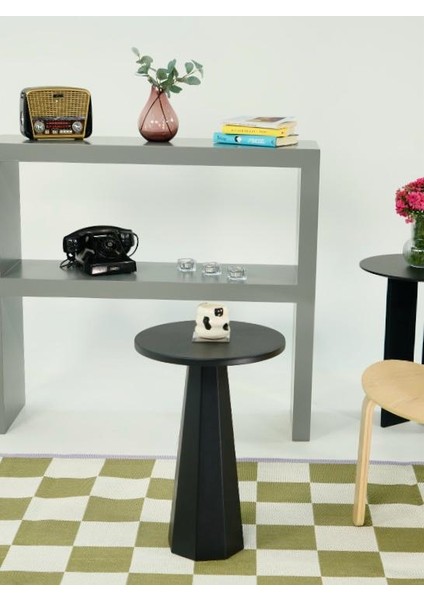 Lilyum Mantar Sehpa Siyah (52 Cm) modelleri