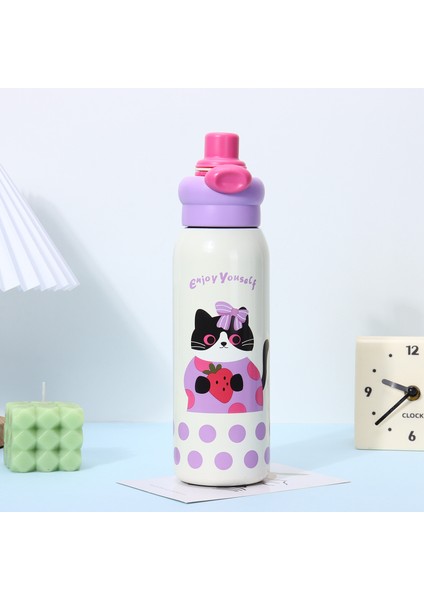 Yalıtımlı Kupa Boynuzlu Pipetli Kupa (Yurt Dışından)