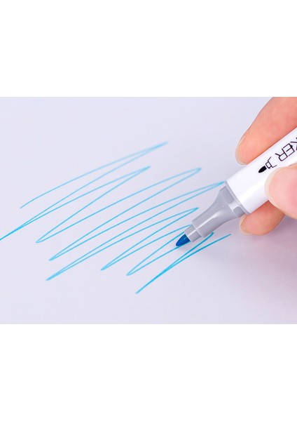 Çift Başlı Işaretleyici Kalem Seti Işaretleyici Kalem Çocuk Su Bazlı Suluboya Kalem Grafiti Kalemi (Yurt Dışından) modelleri