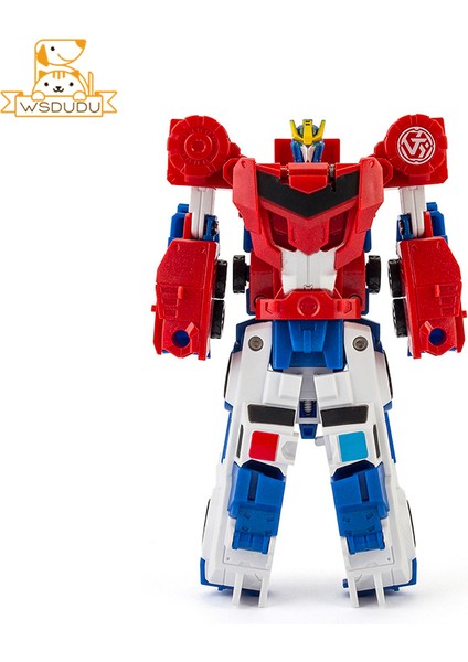 Manyetik Robot Araba Trafo 2'si 1 Arada Kamyon Unicorn Makine Oyuncak Çarpışma Kombine Aksiyon Figürü Erkek Stem Oyun Hediye Çift Model Oyunu (Yurt Dışından)