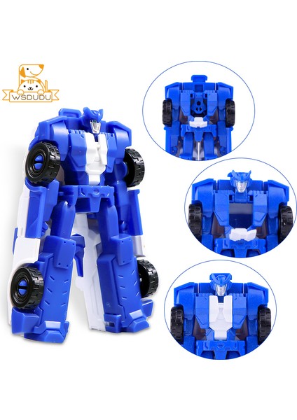 Manyetik Robot Araba Trafo 2'si 1 Arada Kamyon Unicorn Makine Oyuncak Çarpışma Kombine Aksiyon Figürü Erkek Stem Oyun Hediye Çift Model Oyunu (Yurt Dışından) fırsatları