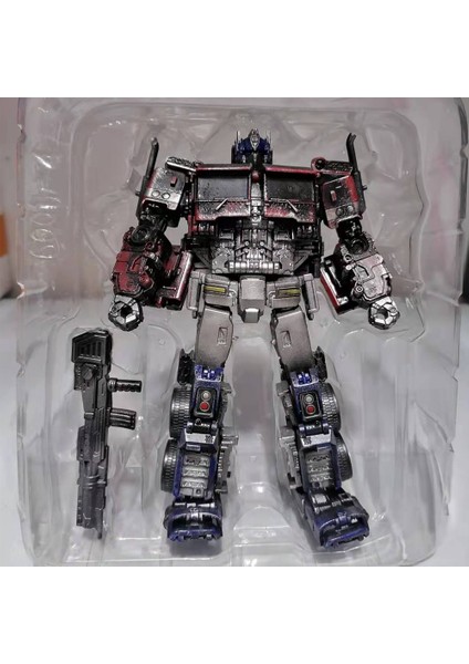 Bmb H6001-4 18CM Dönüşüm Oyuncaklar Optimus SS38 Autobots Deformasyon Robot Alaşım Anime Action Figure Modeli Savaş Hasar Hediye (Yurt Dışından)