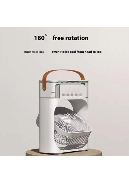 Mini Ev Masaüstü Işıklı Masaüstü Buz Nemlendirme Fanı (Yurt Dışından) modelleri