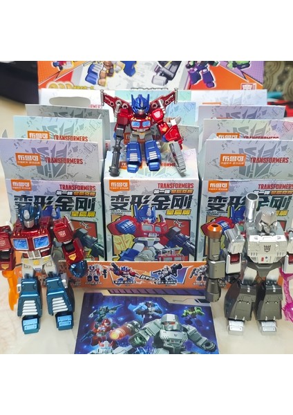 Yeni Blokees Transformers Blok Defender Versiyonu Wave1 Optimus Prime Megatron Ironhide Thundercracker Robot Oyuncaklar Çocuklar Hediye Sıcak (Yurt Dışından) fiyatları