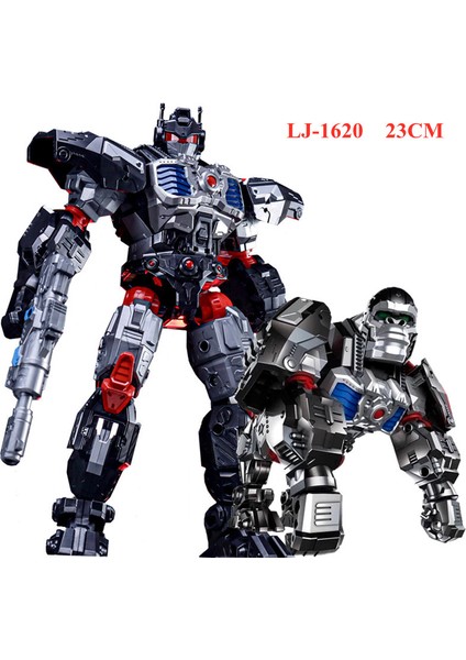Lıjıang 23 cm Büyük Boy Dönüşüm Oyuncaklar CA770 CA10 Robot Araba Anime Aksiyon Figürü Klasik Hayvanlar Modeli Çocuklar Hediye (Yurt Dışından)