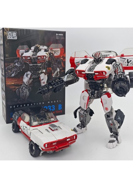Baıweı TW1033B 15.5 cm Beyaz Savaşçı TW-1033B Beyaz Versiyon Dropkick Ko SS46 Büyük Boy Dönüşüm Action Figure Oyuncak Koleksiyonu (Yurt Dışından) modelleri