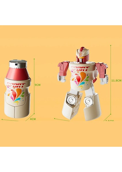 Dönüşüm Makine Modeli Oyuncak Çift Form Dönüşüm Robot Oyuncak Simülasyon Dondurma Kızartma Burger Oyun Evi Çocuk Sürpriz Hediye (Yurt Dışından)
