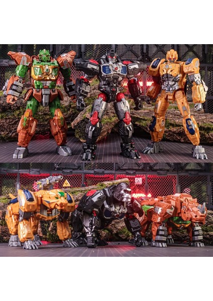 Lıjıang 23 cm Büyük Boy Dönüşüm Oyuncaklar CA770 CA10 Robot Araba Anime Aksiyon Figürü Klasik Hayvanlar Modeli Çocuklar Hediye (Yurt Dışından) fırsatları