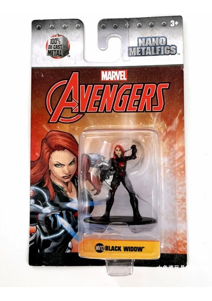 Marvel Legends Örümcek Adam Steve Rogers Demir Adam Kara Dul Aksiyon Figürü Nano Metalfigs Bebek Döküm Metal Model Oyuncak Çocuklar Hediyeler (Yurt Dışından)