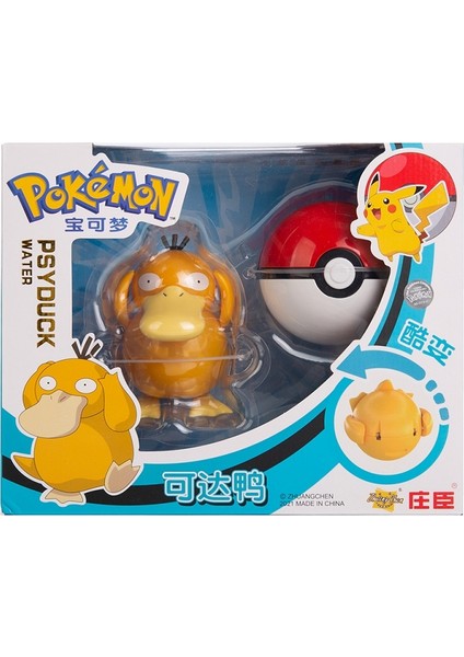 Hakiki Pokemon Anime Figürü Pikachu Gengar Charizard Gyarados Mew Dragonite Bebek Modeli Çocuk Dönüşüm Oyuncak Hediye Seti (Yurt Dışından)