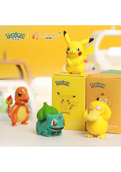 Orijinal Pokemon Anime Figürleri Yıldızlı Rüya Serisi Pikachu Jirachi Eevee Snorlax Bulbasaur Karikatür Modeli Sevimli Bebek Çocuk Oyuncakları Hediye (Yurt Dışından) modelleri