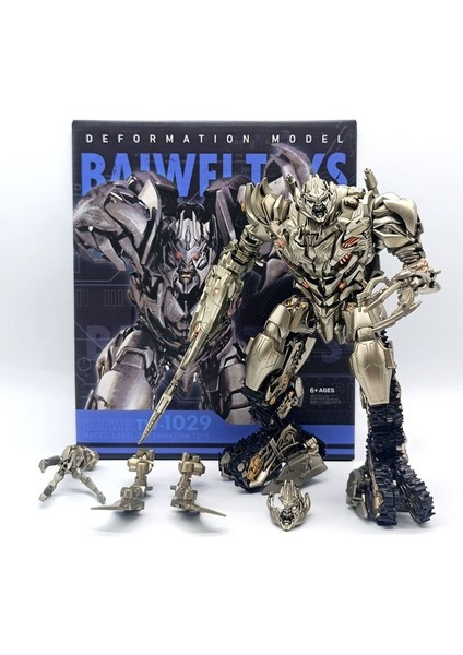 Baıweı TW1029 Dönüşüm Oyuncaklar Megatank Galvatron SS13 Stüdyo Serisi MP36 Action Figure Anime Film Deformasyon Robot Modeli (Yurt Dışından)