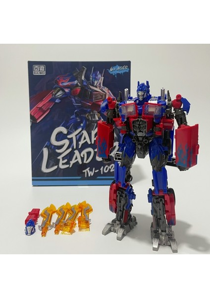 20.5 cm Dönüşüm Film Oyuncaklar TW-1023 Baıweı Yeni Çocuk Tankı Ko SS54 Anime Aksiyon Figürü Robot Araba Uçak Modeli TW-1032B (Yurt Dışından)