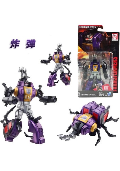 Takara Tomy Hasbro Transformatörler Oyuncaklar Powerglide Sıcak Çubuk Şok Dalgası Viper Jackson Darby Enkaz-Gar Powerglide Aksiyon Figürleri Oyuncaklar (Yurt Dışından)