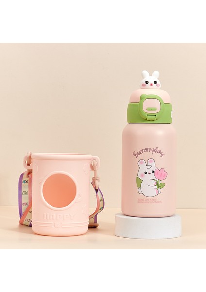 Yalıtımlı Kupa Boynuzlu Pipetli Kupa (Yurt Dışından)