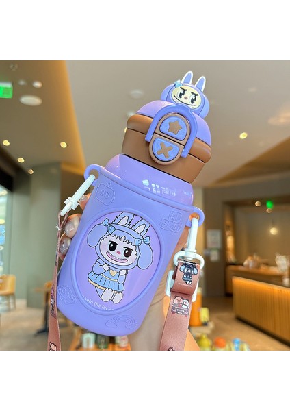 Yalıtımlı Kupa Boynuzlu Pipetli Kupa (Yurt Dışından)