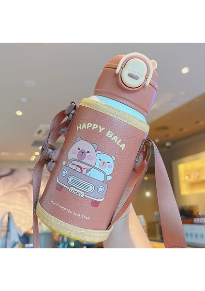 Yalıtımlı Kupa Boynuzlu Pipetli Kupa (Yurt Dışından)