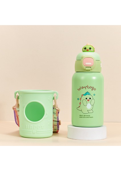 Yalıtımlı Kupa Boynuzlu Pipetli Kupa (Yurt Dışından)