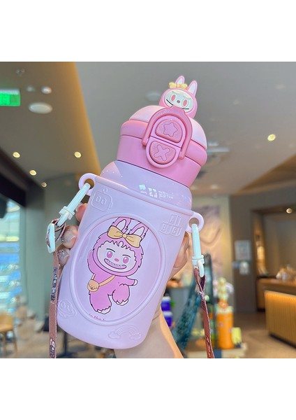 Yalıtımlı Kupa Boynuzlu Pipetli Kupa (Yurt Dışından)