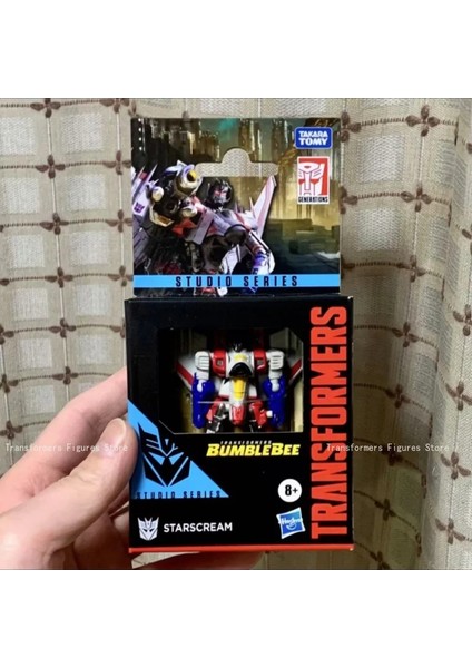 Stokta Transformer Studio Ss-Cr Starscream G1 Film Şekilli Kalıp Anime Aksiyon Deformasyon Robot Oyuncaklar Festivali Popüler Hediyeler (Yurt Dışından)