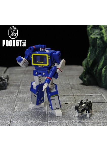Stokta Dönüşüm Pockettoys Pt-03 Shockwave Pt-04 Soundwave Pt-01 Op Komutanı Küçük Ölçekli Robot Figürleri Oyuncak Hediye (Yurt Dışından) fırsatları
