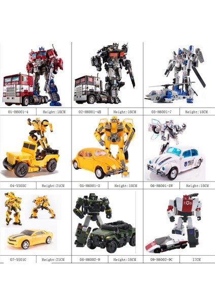 Dönüşüm Oyuncaklar Bmb Baıweı Op Komutanı Bumbleb Hound Shockwave Grimlock Prowl Ironhide Şekilli Kalıp Aksiyon Deforme Robot (Yurt Dışından) fırsatları
