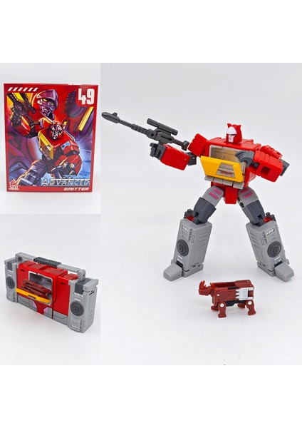 Transformation Mft Mf-49 MF49 Blaster Emitter Recorder Model Pocket War Mechfans Mini Action Figure Robot Toys 12CM (Yurt Dışından) fiyatları
