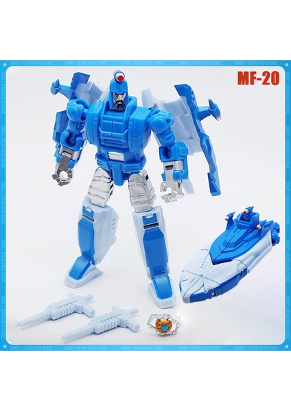 Dönüşüm Oyuncak Mft MF20 Mf-20 Süpürme Scourge Uzay Aracı Modeli Dönüşüm Action Figure Koleksiyonu Erkek Oyuncak Çocuk Hediye (Yurt Dışından)