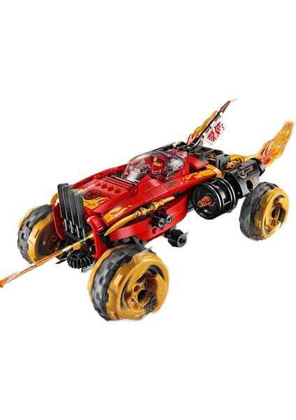 Uyumlu Phantom Ninja Yapı Taşları Kristal Kral Mecha Puzzle Yapboz Çocuk Oyuncakları (Yurt Dışından)