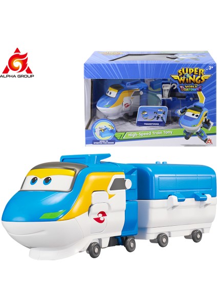 Süper Kanatları 5 Inç Dönüşümü Jett Dizzy Donny Deformasyon Uçak Robot Aksiyon Figürleri Dönüşüm Animasyon Çocuk Oyuncakları (Yurt Dışından)