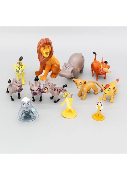 (12 Adet/grup) Karikatür Aslan Bekçi Kral Kion Simba Pvc Rakamlar Anime Aksiyon Figürleri Bebek Modeli Çocuk Doğum Günü Hediyesi Oyuncaklar (Yurt Dışından) fiyatları