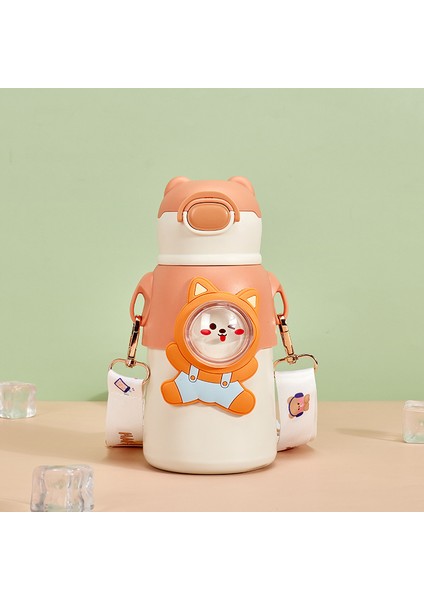 Yalıtımlı Kupa Boynuzlu Pipetli Kupa (Yurt Dışından)