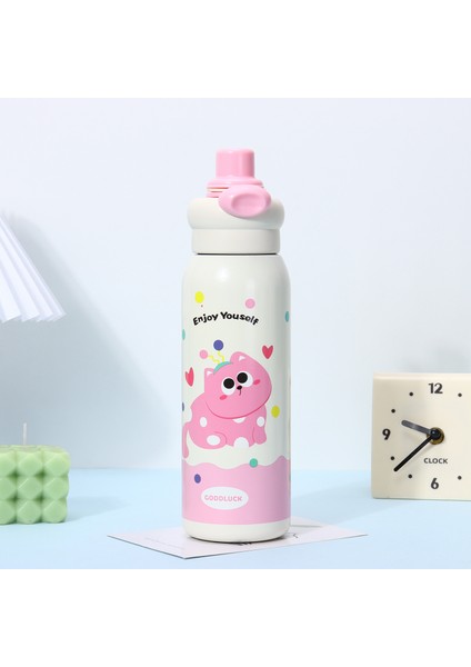 Yalıtımlı Kupa Boynuzlu Pipetli Kupa (Yurt Dışından)