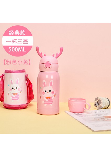 Yalıtımlı Kupa Boynuzlu Pipetli Kupa (Yurt Dışından)