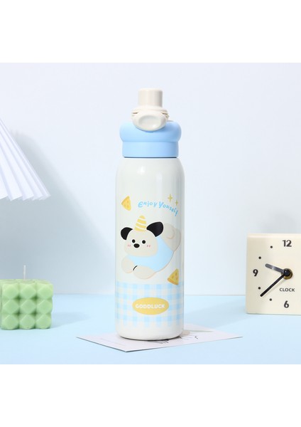 Yalıtımlı Kupa Boynuzlu Pipetli Kupa (Yurt Dışından)