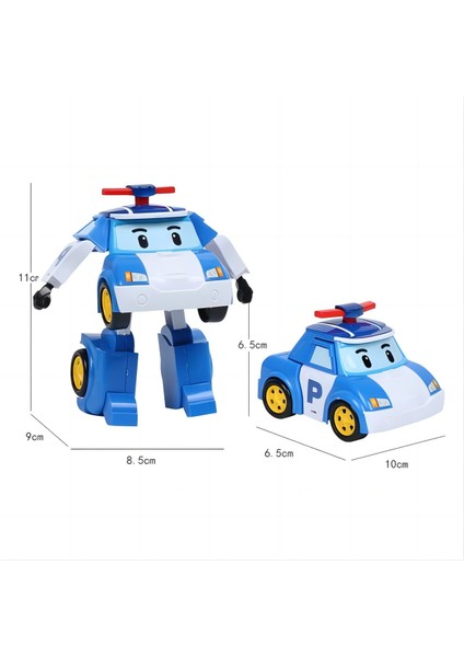 Yeni Silverlit Robocar Kore Robot Çocuk Oyuncakları Dönüşüm Anime Aksiyon Figürü Poli Oyuncaklar Çocuklar Için Playmobil Juguetes (Yurt Dışından)