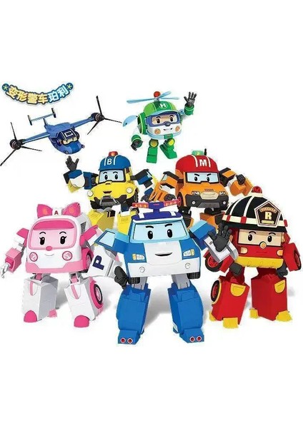Yeni Silverlit Robocar Kore Robot Çocuk Oyuncakları Dönüşüm Anime Aksiyon Figürü Poli Oyuncaklar Çocuklar Için Playmobil Juguetes (Yurt Dışından) modelleri