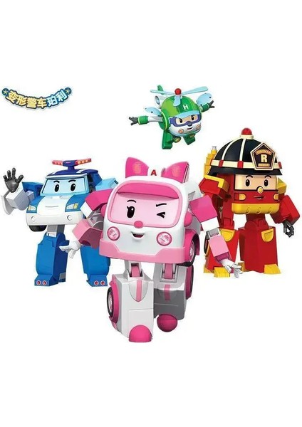 Yeni Silverlit Robocar Kore Robot Çocuk Oyuncakları Dönüşüm Anime Aksiyon Figürü Poli Oyuncaklar Çocuklar Için Playmobil Juguetes (Yurt Dışından) fırsatları